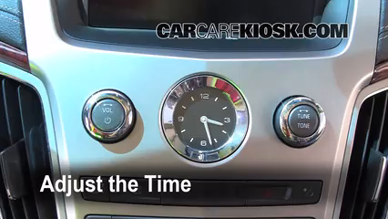 2010 Cadillac CTS Premium 3.6L V6 Wagon Clock Set Clock